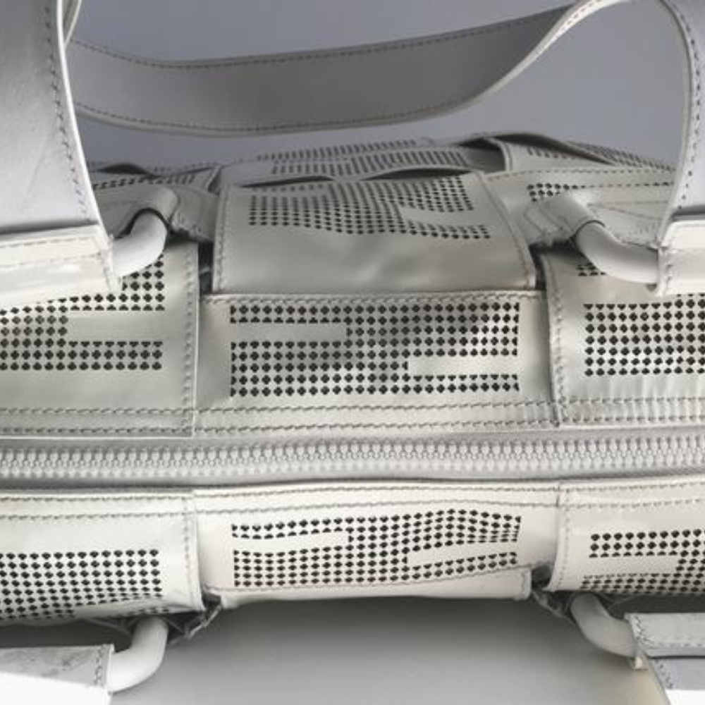 GONE! Fendi Large Crossword Patent Leather Bag - Picture 5 of 9